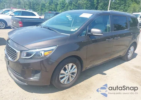 2017 Kia Sedona Lx из США, поврежденный, VIN KNDMB5C10H6268066